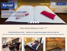 Tablet Screenshot of hotel-mulhouse.com